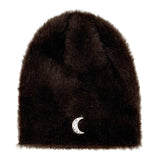 Moon Power Beanie [Brown Fur]