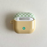 cozy picnic mat glossy hard airpods case