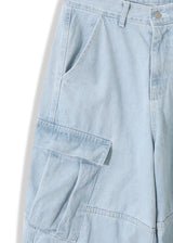 ワイドストリングカーゴデニム