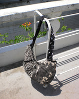 イブフラワープレスリーシャーリングショルダーバッグ