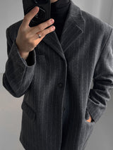 [Premium] ASCLO ウール 50% FW ストライプスーツ (2color)