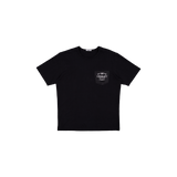 ナイロンポケットコットンTシャツ ブラック