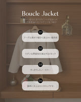 【MADE】ノーカラーバックルジャケット
