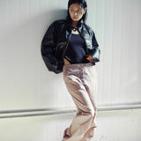 Signal vegetable leather jumper