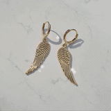 ウィングハギーズピアス / Gold Wing Huggies Piercing