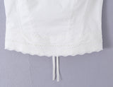 Elora Lace Halter Corset Top