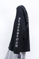 BBD クラッシュドフェイスロングtシャツ