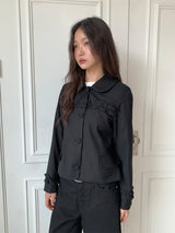 ROUND COLLAR FRILL JACKET (2C)