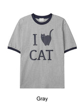 Lean Cat Ringer T-shirt