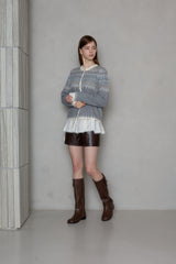 RUSTIC FOLK KNIT CARDIGAN