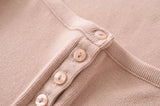 Eline Square Line Knit Top