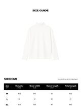 [Unisex] リザーブオーバーフィットモックネックTシャツ [WHITE]