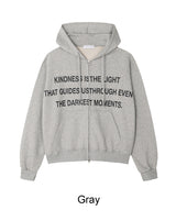 Tevi Lettering Crop Hoodie