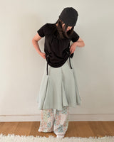 Button Pintuck Tee (2colors)