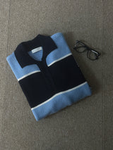 Awesome College Border Collar Knit (4color)
