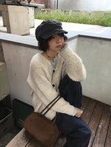 Peche Rouge Cardigan (5color)