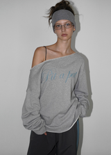 [MADE] キフィニボートネックプリンティング長袖Tシャツ