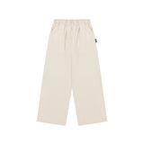 ワイドバンディングコットンパンツ [LIGHT BEIGE]