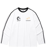 GLOBE FOOTBALL LS TEE WHITE(CV2FSUT552A)