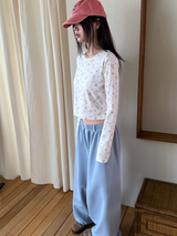 belted sweat pants 