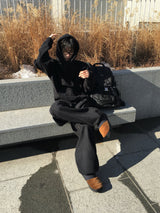 [SET] Momon Golden Pullover Hoodie + Pintuck Wide Pants 4C