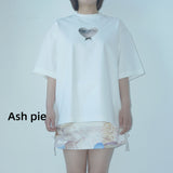 プリントルーズTシャツ