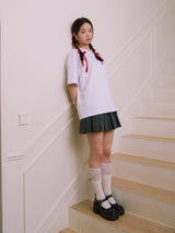 RABBIT T-SHIRT_White/Pink