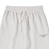25SS PIGMENT BASIC LOGO JOGGER PANTS LIGHT GREY
