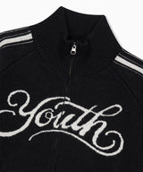 YOUTH ZIP UP CARDIGAN