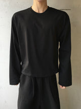 Poin Basic Crop Long Sleeve 3C