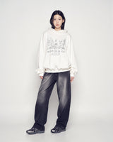 25FW シティビューフーディー クリーム