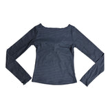 Twisted stripe T