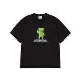 25SS ALIEN BEAR SHORT SLEEVE T-SHIRT BLACK