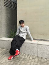 Looker Shirring Cargo Cotton Pants 3C