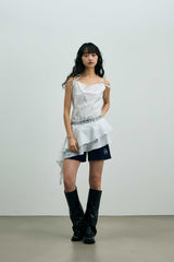 NYX MINI DRESS / WHITE