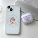 Fantasy Jelly Fish AirPods Case_matt