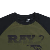 GT150 Ray Short Sleeve Rash Guard (OLIVE)