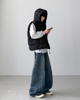 Plus Hood Padding Vest