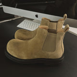 [Premium] カウハイドブルブラウスチェルシーブーツ (2color)