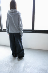 rough slub hoodie zip-up(4colors)