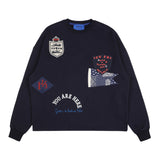 VINTAGE APPLIQUE POINT T-SHIRT (UNISEX)_SYF8TS02NV