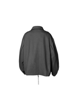RELABEL Spatial Relations (Edges) Large Collar with レーストリム ダブルブレスト スラントプラケットシルエット ジャケット