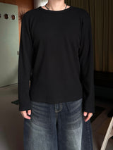 Regular Waffle Long Sleeve 3C
