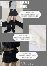 Solid A-line Pants Skirt