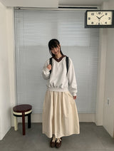 Picken V-neck Over Sweatshirt