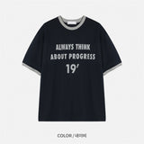 ウィズリーリンガー半袖Tシャツ (3 Colors)