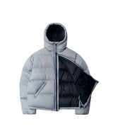 RG Duck Down Heavyweight Hoodie Jacket (Greyed Skyblue)