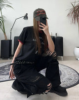 デットデュアルアイレットロングベルト