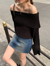 [MADE] Fittney Summer Off-Shoulder Knit