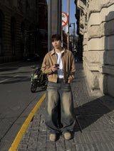BONE SUEIDE JACKET